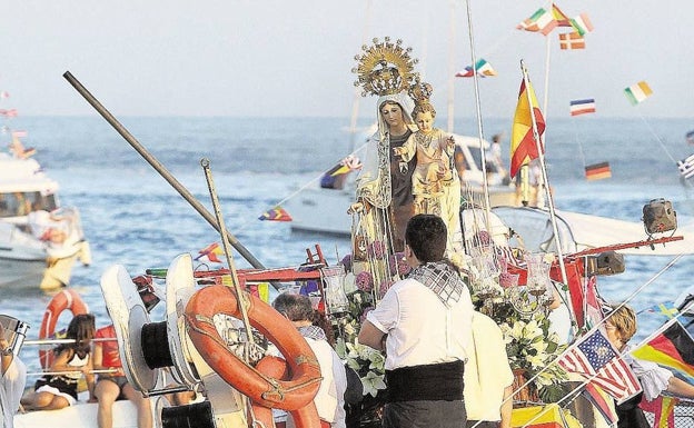 El Campello pide que sus fiestas de la patrona del mar se declaren de interés turístico