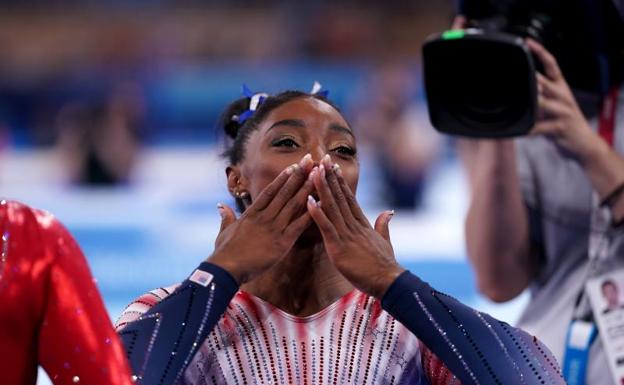 Biles, un bronce y un legado