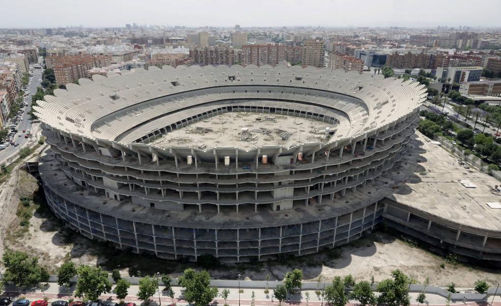 El Valencia ya no tiene excusa para acabar el estadio al recibir 100 millones de LaLiga