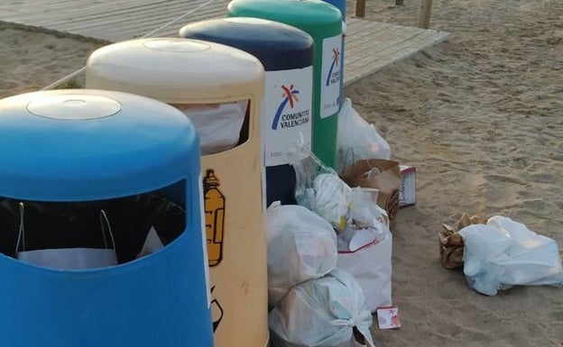 La basura recogida en Dénia durante julio crece en 170,5 toneladas respecto al pasado año