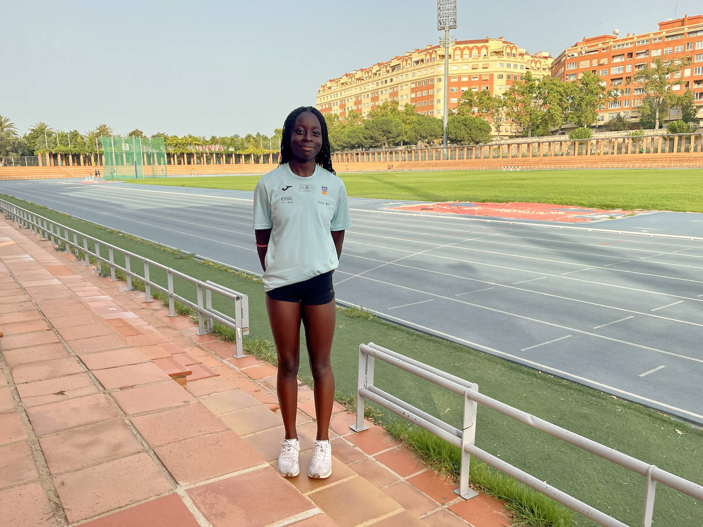 Evelyn Yankey se prepara para el Mundial sub20 en solitario