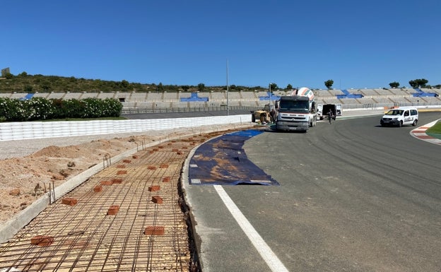 El Circuit Ricardo Tormo ultima las obras de cara al Gran Premio de la Comunitat Valenciana