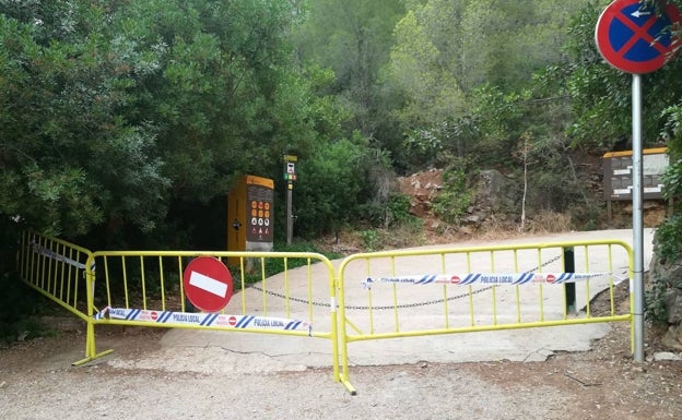 El Montgó, cerrado por ola de calor