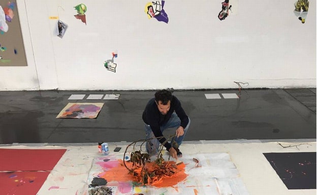 El artista de Catarroja, Juan Olivares, deja su impronta en Austria