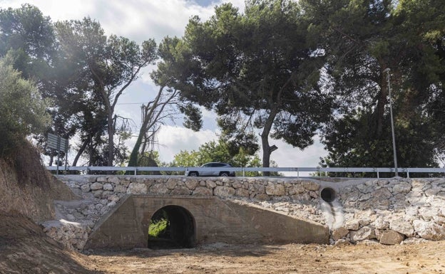 Picassent mejora la carretera sobre el barranco de Fontanelles