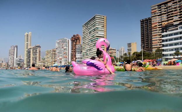 Los hoteles de Benidorm se vuelven a llenar