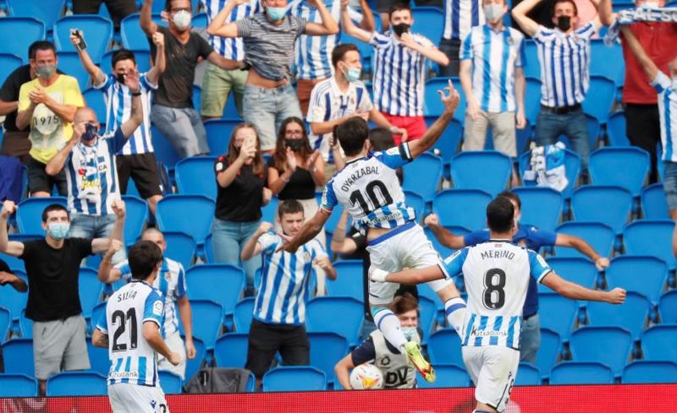 Vídeo: Oyarzabal desatasca a la Real ante el Rayo