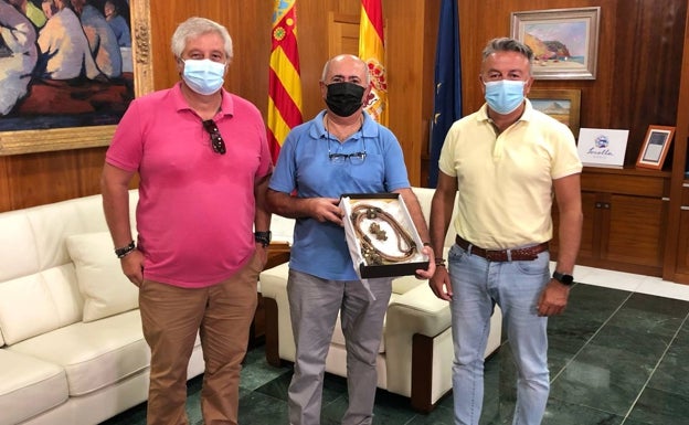 Encuentran el cordón de la imagen del Nazareno de Xàbia que había permanecido oculto 85 años