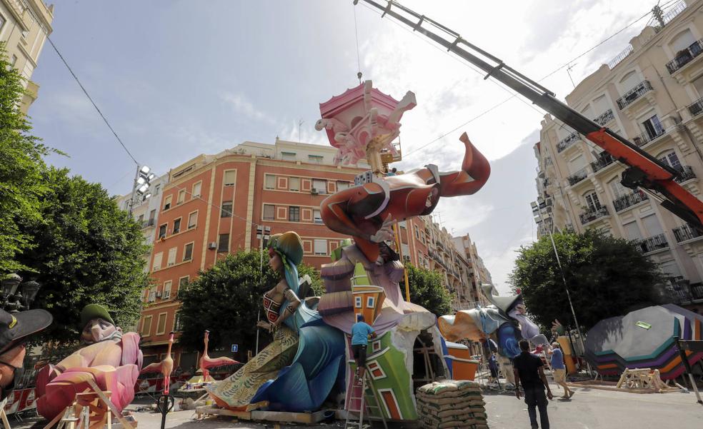 La cremà se adelanta dos horas en Valencia y las fallas municipales arderán sin público