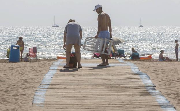 ¿Cómo están hoy las playas de Valencia?