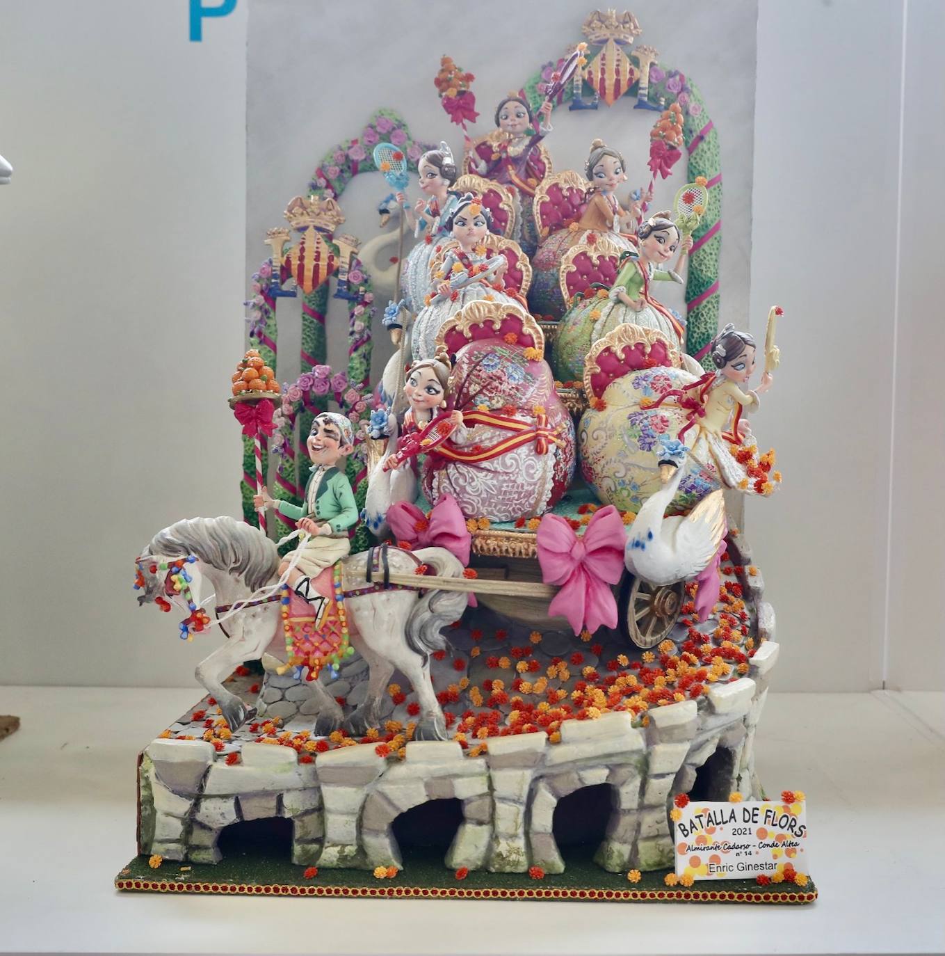 La falla Almirante Cadarso consigue el Ninot Indultat Infantil de las Fallas 2021