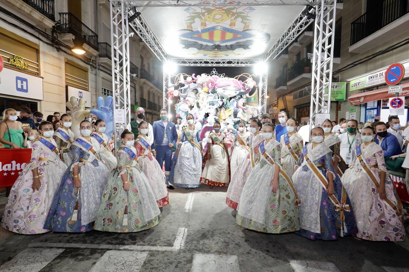 Así es la falla infantil de Convento Jerusalén, primer premio de la sección Especial de las Fallas 2021