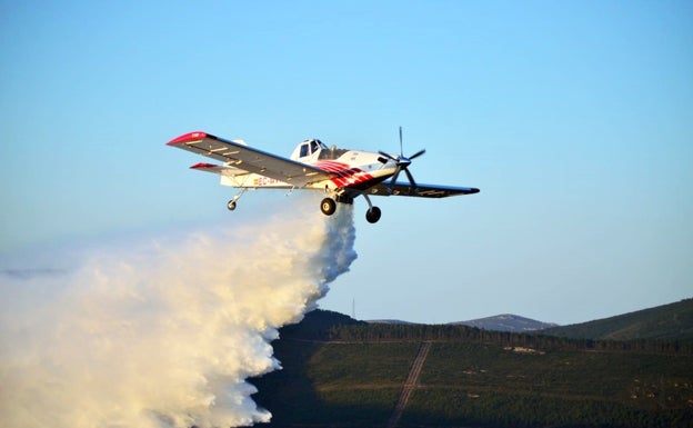 Aviones valencianos participan en la lucha contra los incendios de Argelia