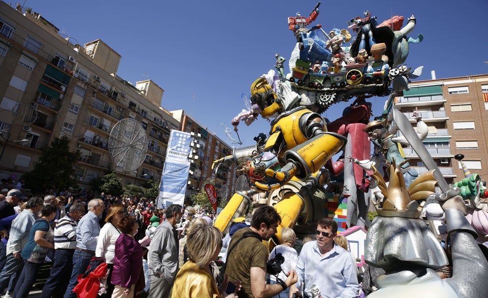 Así se elige la mejor falla de Valencia