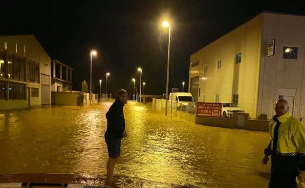 Las lluvias se ceban con el interior de la provincia