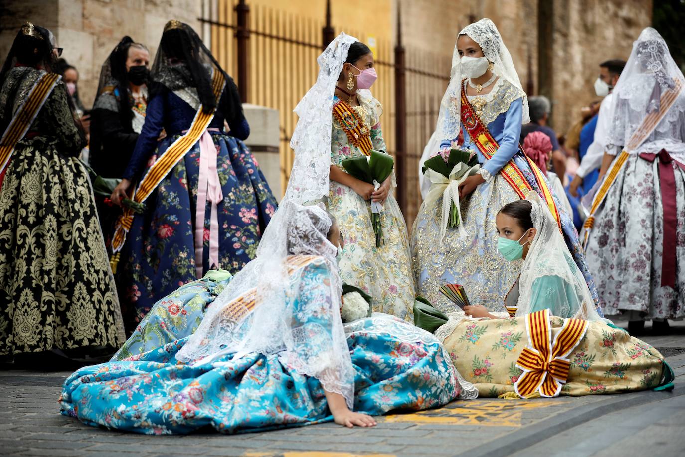 La Ofrenda de las Fallas 2021, en imágenes