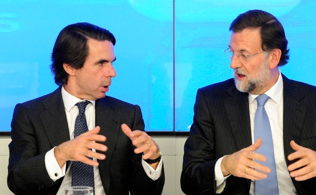 Aznar y Rajoy participarán en la convención del PP en Valencia