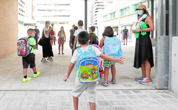 La vacunación escolar no llega al 100% prometido