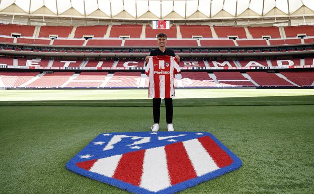 El Atlético y Griezmann retoman su relación a fuego lento