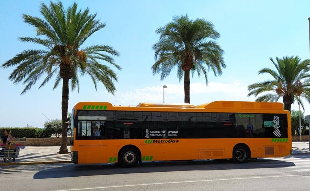 Sagunto prueba un autobús 100% eléctrico