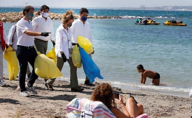 Así fue el día contra la basuraleza de la reina Doña Sofía en Alicante