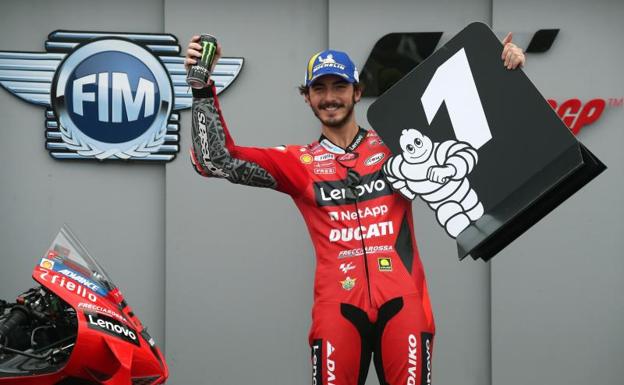 Bagnaia lidera otra exhibición de Ducati