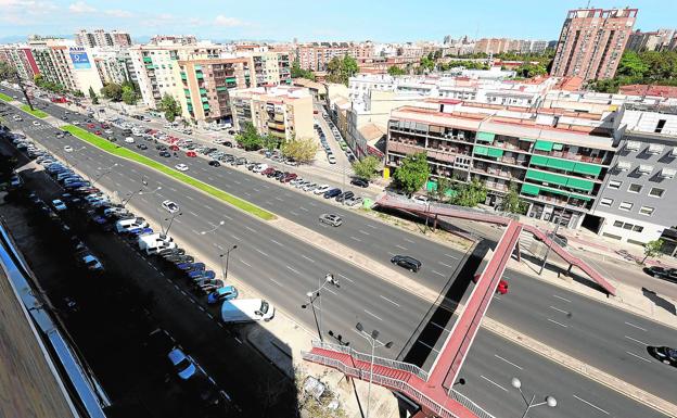 Ausiàs March se quedará con cuatro carriles para 126.000 vehículos al día