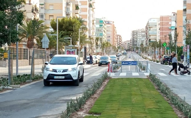 Urbanismo abre al tráfico rodado la avenida Padre Esplá