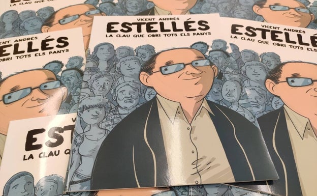 Burjassot reparte 400 cómics sobre Vicent Andrés Estellés en los centros de primaria