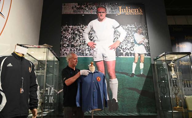 Las reliquias de Di Stéfano, a subasta