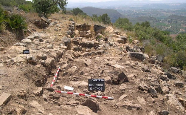 Las excavaciones en la Carència siguen paralizadas por estar en terreno privado