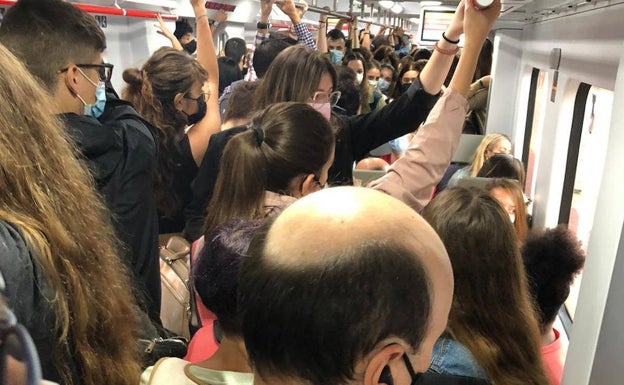 Las cancelaciones disparan las quejas por el colapso de trenes en Cercanías