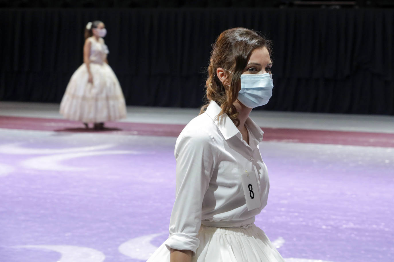 Fotos: ensayo de las candidatas a falleras mayores de Valencia 2022