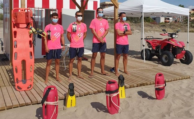 453 intervenciones en las playas de Canet durante el verano