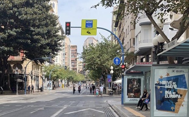 Consulta los nuevos horarios de la peatonalización de la Rambla y la Cantera de Alicante