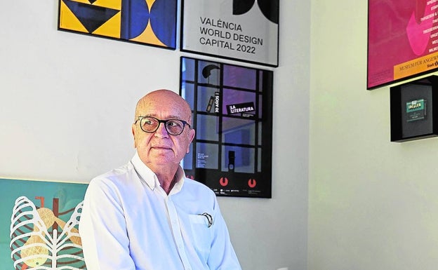Vicent Martínez, presidente de la Fundació del Disseny: «Valencia está demasiado ocupada por objetos que no mejoran el paisaje»