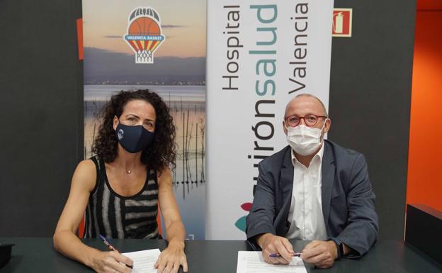 Quirónsalud Valencia colaborará con el Valencia Basket en sus dos próximas temporadas