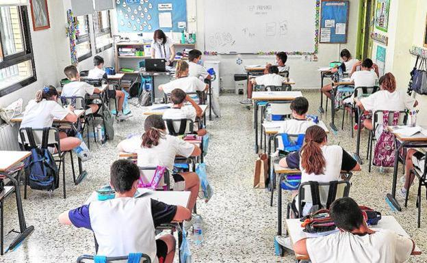 El 99,8% de los alumnos va a clase con normalidad en la última semana de septiembre