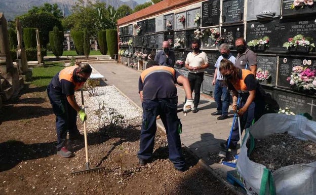 La Nucía realiza distintas mejoras en las instalaciones del cementerio municipal