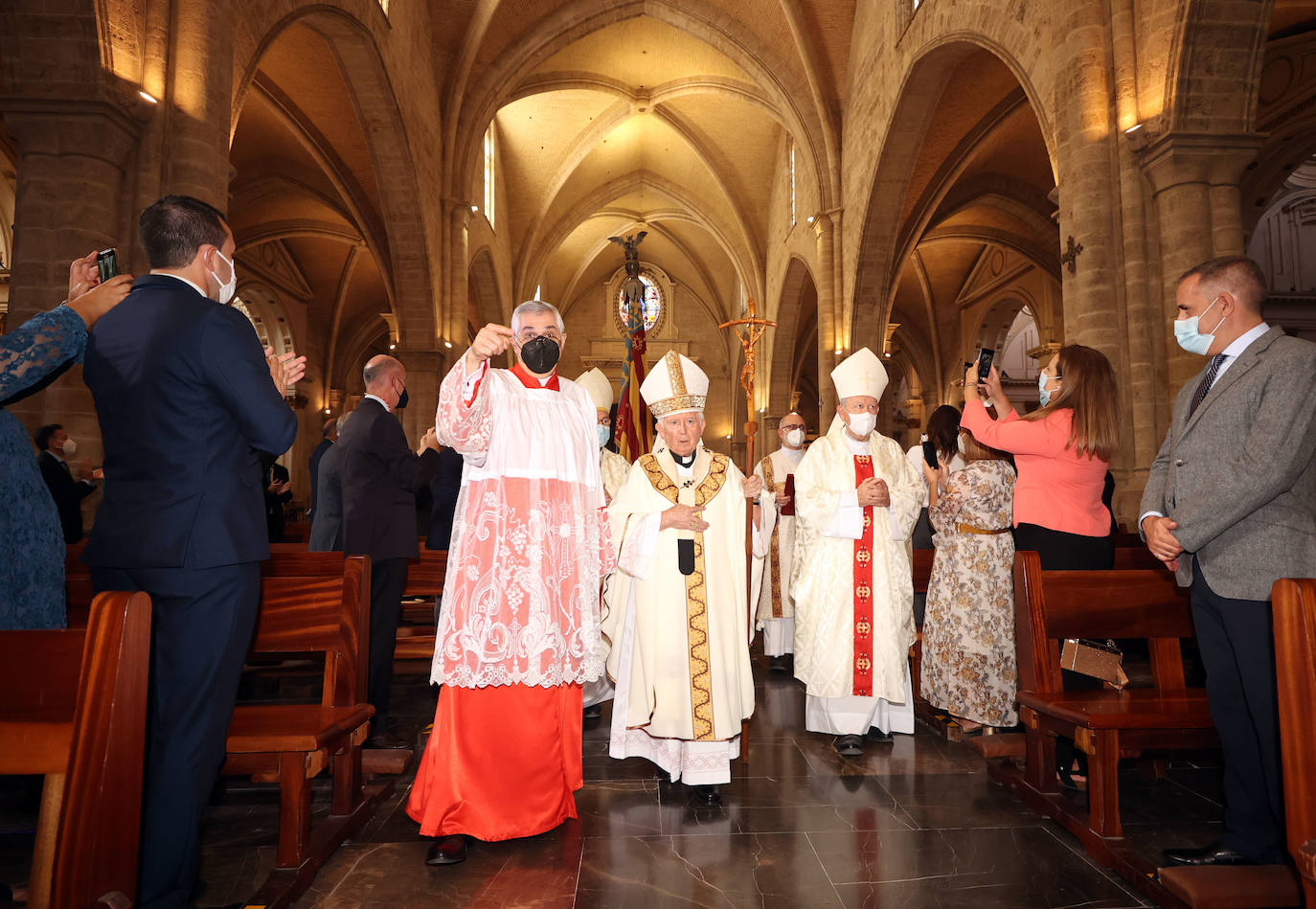 El Te Deum del 9 d'Octubre 2021 en la Catedral de Valencia