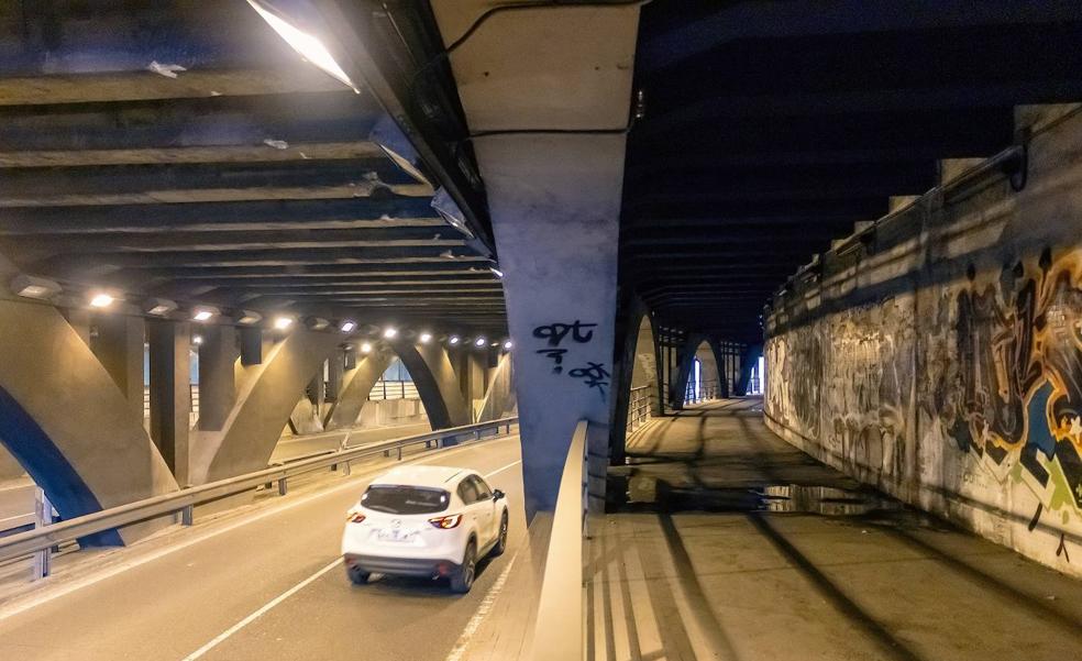 Las obras del metro obligan a cortar un sentido del túnel de Germanías