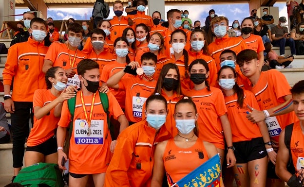 La selección valenciana triunfa en el Campeonato de España sub16 de atletismo