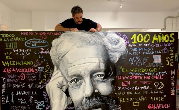 De retratar a Madonna a pintar a Berlanga