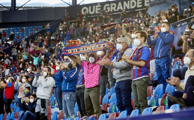 El Levante estrena aforo y el Valencia activa sus abonos