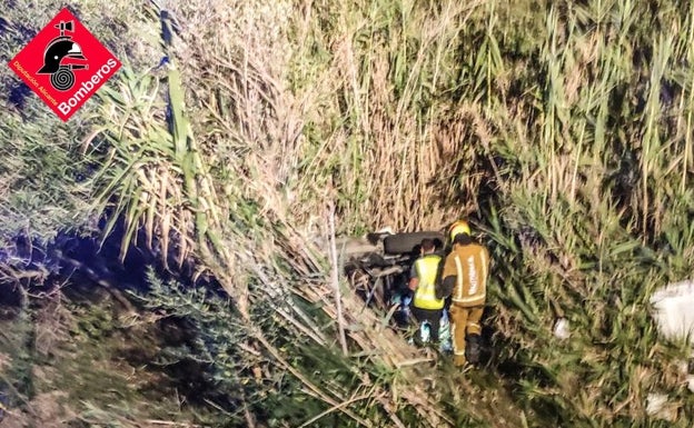 Una fallecida y tres heridos en un accidente de tráfico en Xàbia