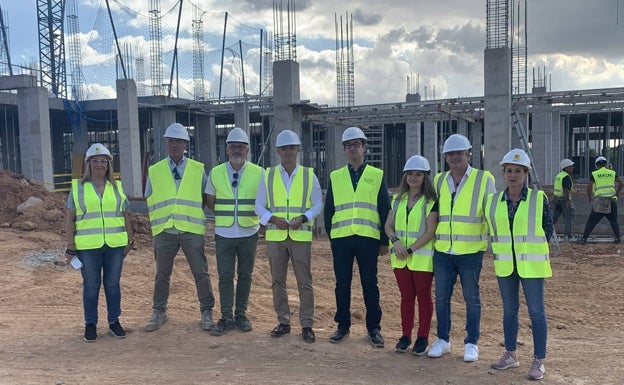 Las obras del colegio de San Antonio de Benagéber avanzan a buen ritmo