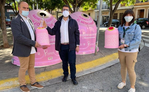 Alboraya y Massamagrell reciclan vidrio para la prevención del cáncer de mama