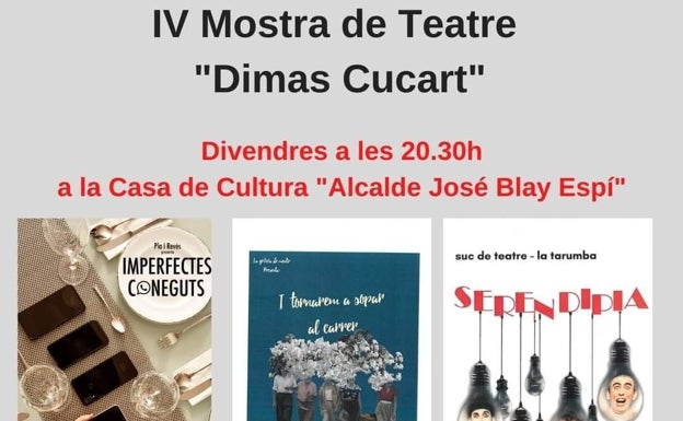 El Real de Gandia celebra la IV Mostra de Teatre Dimas Cucart