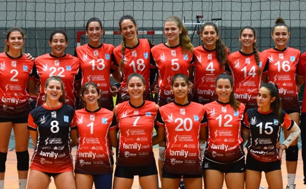 Victoria contundente del Xàtiva voleibol femenino contra el Albolote de Granada