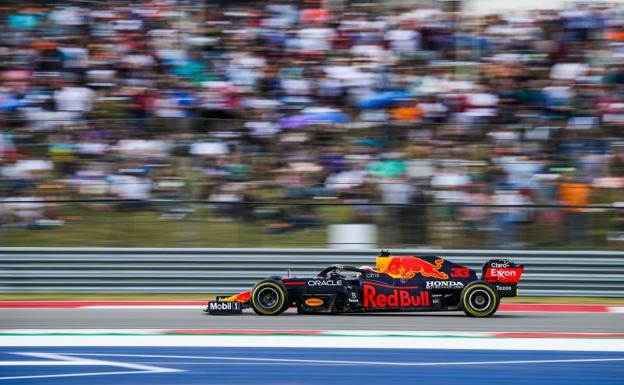 Verstappen dispara primero en Austin